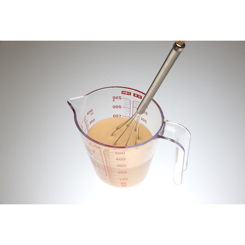 ASVEL Heat-Resistant Measuring Cup O-500 500ml 232305 1 piece