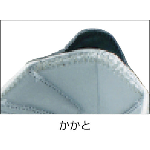 アイトス　セーフティシューズＴＵＬＴＥＸ　踵踏み　ブラック　Ｍ　AZ-51604-010-M　1 足