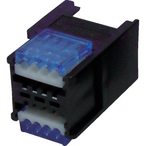 ３Ｍ　ミニ・クランプ　ワイヤーマウントソケット８極　ケーブル中継接続用　37308-2165-0W0 FL　1 個