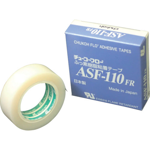 Chukoh Flow Fluoroplastic Film Adhesive Tape ASF-110FR 0.23t x 19w x 10m ASF110FR-23X19 1 roll