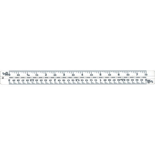 ＳＫ　三角スケール　快段目盛　１５ｃｍ　１５０ｍｍ　TSB-15KD　1 本