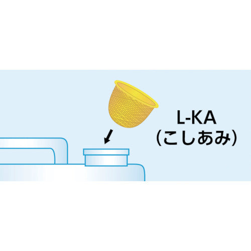 ＴＲＵＳＣＯ　【売切廃番】Ｌ−５Ｐ・１０Ｐ用コシアミ　L-KA　1 個