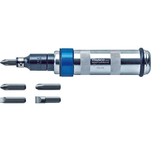 ＴＲＵＳＣＯ　インパクトドライバー　ビット５本付　差込角１２．７ｍｍ　TID-5S　1 Ｓ