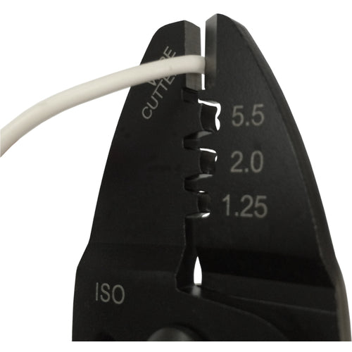 Fujiya All-Purpose Electrician's Pliers 240mm for Faston and Bare Terminals FA106 1 Piece