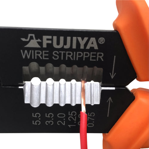 Fujiya All-Purpose Electrician's Pliers 240mm for Faston and Bare Terminals FA106 1 Piece