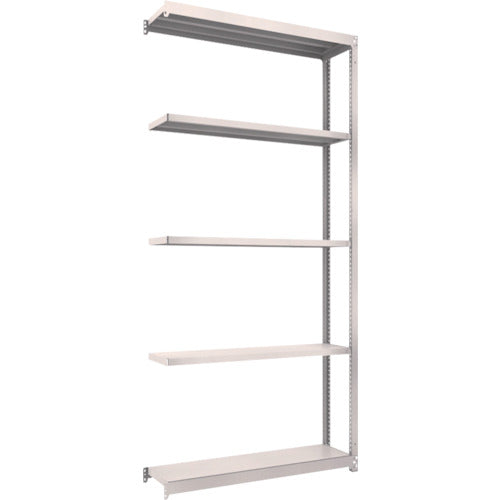 TRUSCCO 스틸 랙 M1.5형 경중량 선반 1160X295XH2400 5단 연결 네오 그레이 M1.5-8435B 1 S