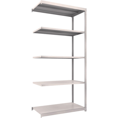 TRUSCCO 스틸 랙 M1.5형 경중량 선반 1160X595XH2400 5단 연결 네오 그레이 M1.5-8465B 1 S