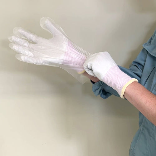 トワロン　耐切創手袋　ＥＶＯカットレジストインナー　Ｍ　177-M　1 双