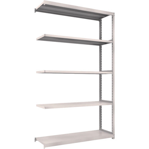 TRUSCCO 스틸 랙 M2형 경중량 선반 1460X450XH2400 5단 연결 네오 그레이 M2-8545B 1 S