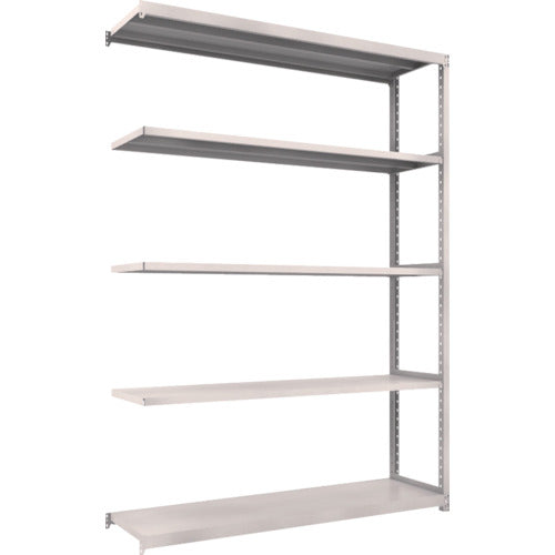 TRUSCO Steel Rack M2 Type Light-Medium Duty Shelf 1760 x 450 x H2400 5 Tiers Connected Neo Gray M2-8645B 1 S
