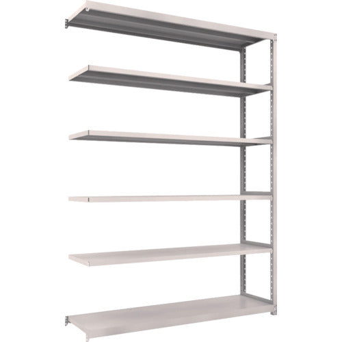 TRUSCO Steel Rack M2 Type Light-Medium Duty Shelf 1760 x 450 x H2400 6 Tiers Connected Neo Gray M2-8646B 1 S