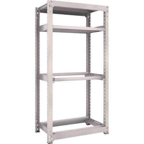 TRUSCO Steel Rack M3 Medium Duty Shelf 900 x 571 x H1800 2 Shelves + 2 Tires M3-6362Y2 1 Unit