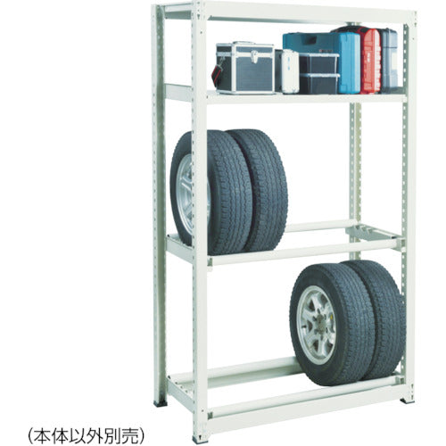 TRUSCO Steel Rack M3 Medium Duty Shelf 900 x 721 x H1800 2 Shelves + 2 Tires M3-6372Y2 1 Unit