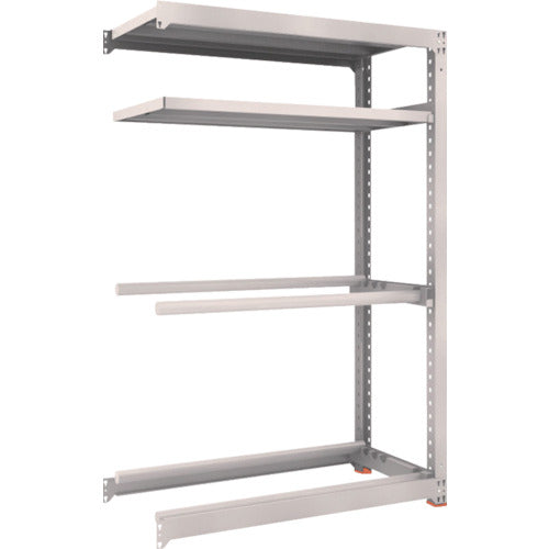 TRUSCO Steel Rack M3 Medium Duty Shelf 1200 x 571 x H1800 2 Shelves + 2 Tires Connected M3-6462Y2B 1 Unit