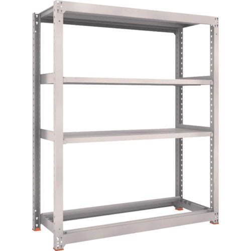 ＴＲＵＳＣＯ　スチールラック　Ｍ３型中量棚　１５００Ｘ５７１ＸＨ１８００　棚板３段＋タイヤ１段　M3-6563Y1　1 台