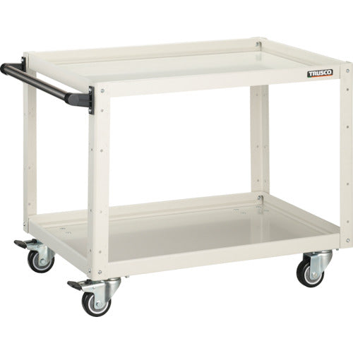 TRUSCO Tool Wagon Eagle Wagon 750 x 500 x H600 Urethane 4-Wheel Swivel White EGW-672UJ-W 1 Unit