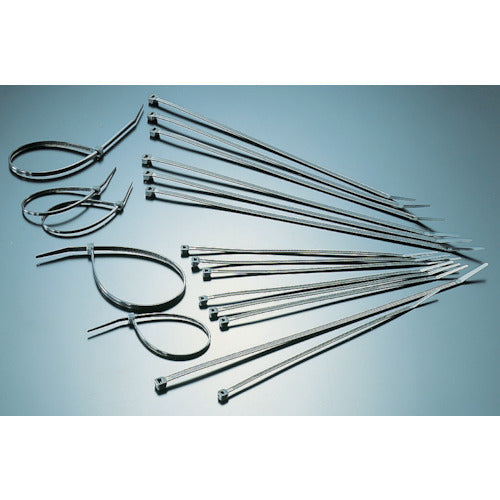TRUSCO Cable Tie Width 3.6mm x 180mm Maximum bundling φ46 Weather resistant 100 pieces TRCV-180SW 1 bag