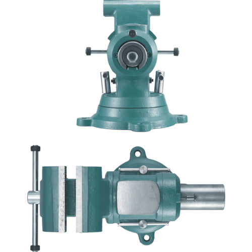 TRUSCCO 멀티 콤비바이스 TMB-125용 파이프·이형물 바닥구금 세트 TMB125BKNS 1 S