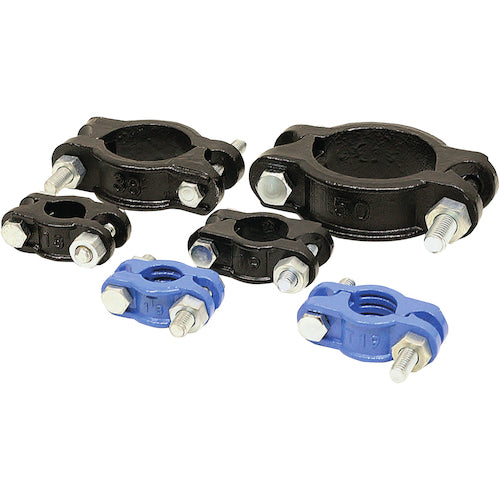 IWA Cast Iron Hose Clamp (Double-Threaded Hose Band) Interlock Band 34IR19TF 1 pc