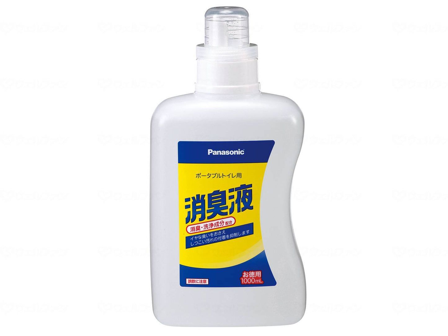 ﾊﾟﾅｿﾆｯｸｴｲｼﾞﾌﾘｰﾎﾟｰﾀﾌﾞﾙﾄｲﾚ用消臭液1L（無色） 無色 本