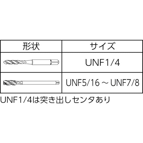 ヤマワ　スパイラルタップ　ＳＰ　Ｐ２　７／１６−２０ＵＮＦ　SP-UNF-7/16　1 本