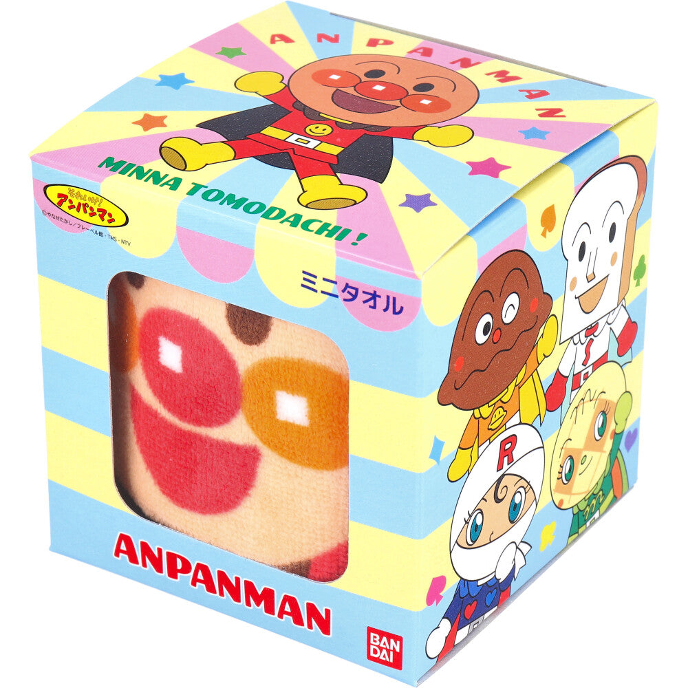 호빵맨 미니 타월 호빵맨 팀 약 25 × 25cm AP24051OR 1 장 입 1 개