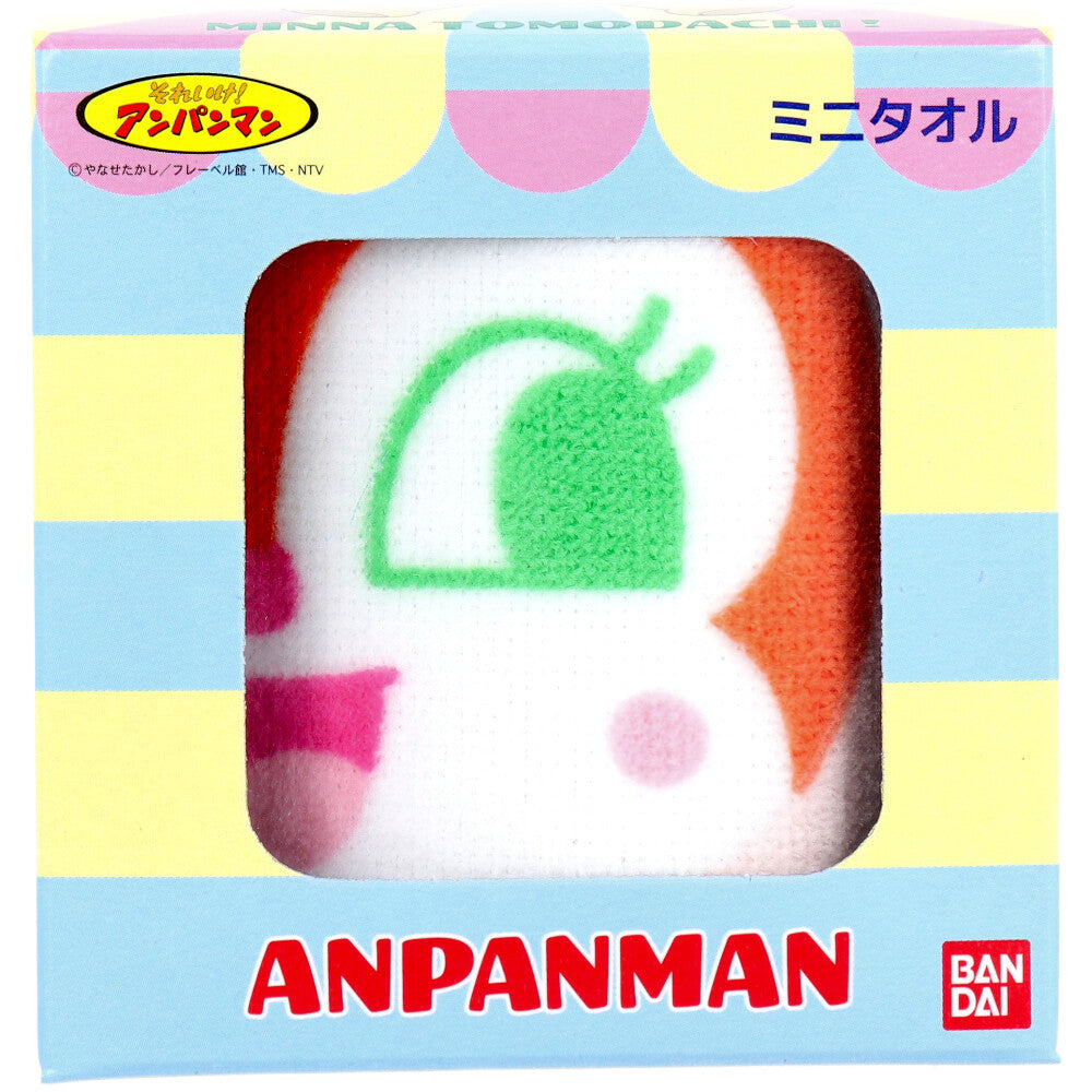 Anpanman Mini Towel Dokinchan Team Approx. 25 x 25 cm AP24051S 1 piece 1 piece