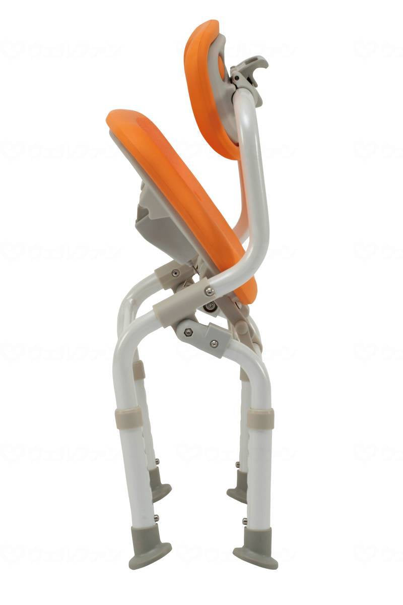 Panasonic Age Free Shower Chair [Yukuria] Compact Folding N Orange