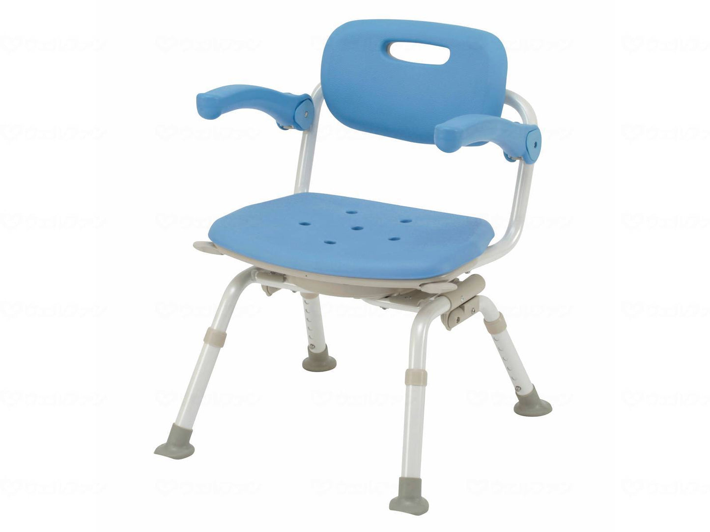 Panasonic Age Free Shower Chair [Yukuria] Middle SP Rotating Folding N Blue