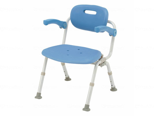Panasonic Age Free Shower Chair [Yukuria] Wide SP Folding N Blue Square