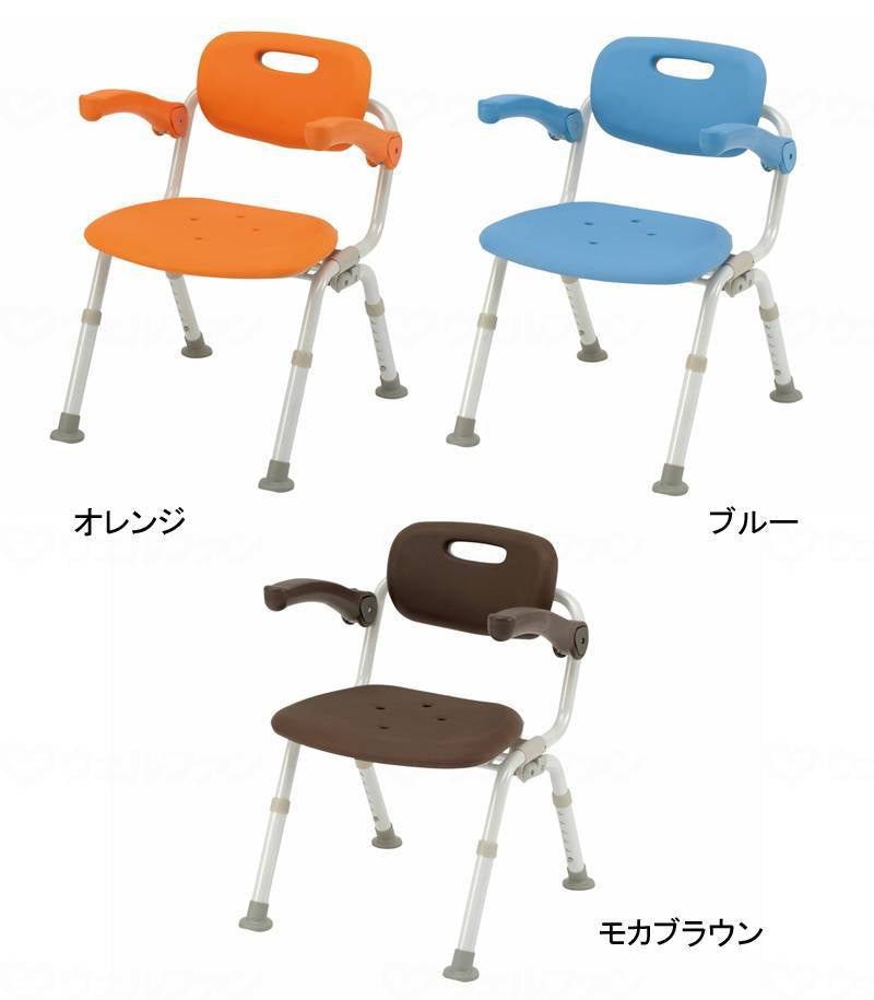 Panasonic Age Free Shower Chair [Yukuria] Middle SP Folding N Blue