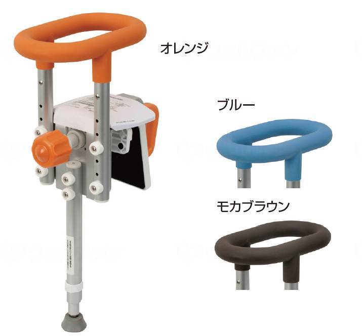 파나소닉 에이프리 입욕 그립 [비클리어] UB 전용 컴팩트 다리 첨부 모카브라운 200