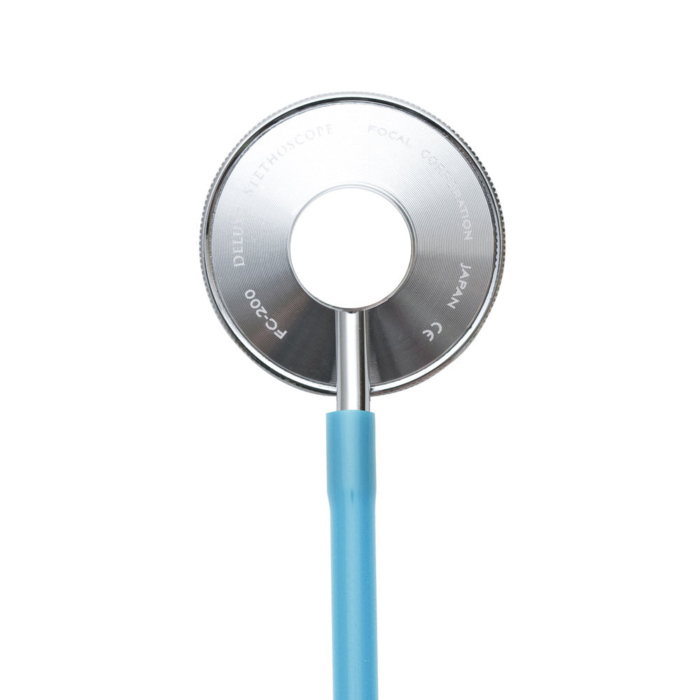 FOCAL Single Head Stethoscope FC-200 Sky Blue 1 pc
