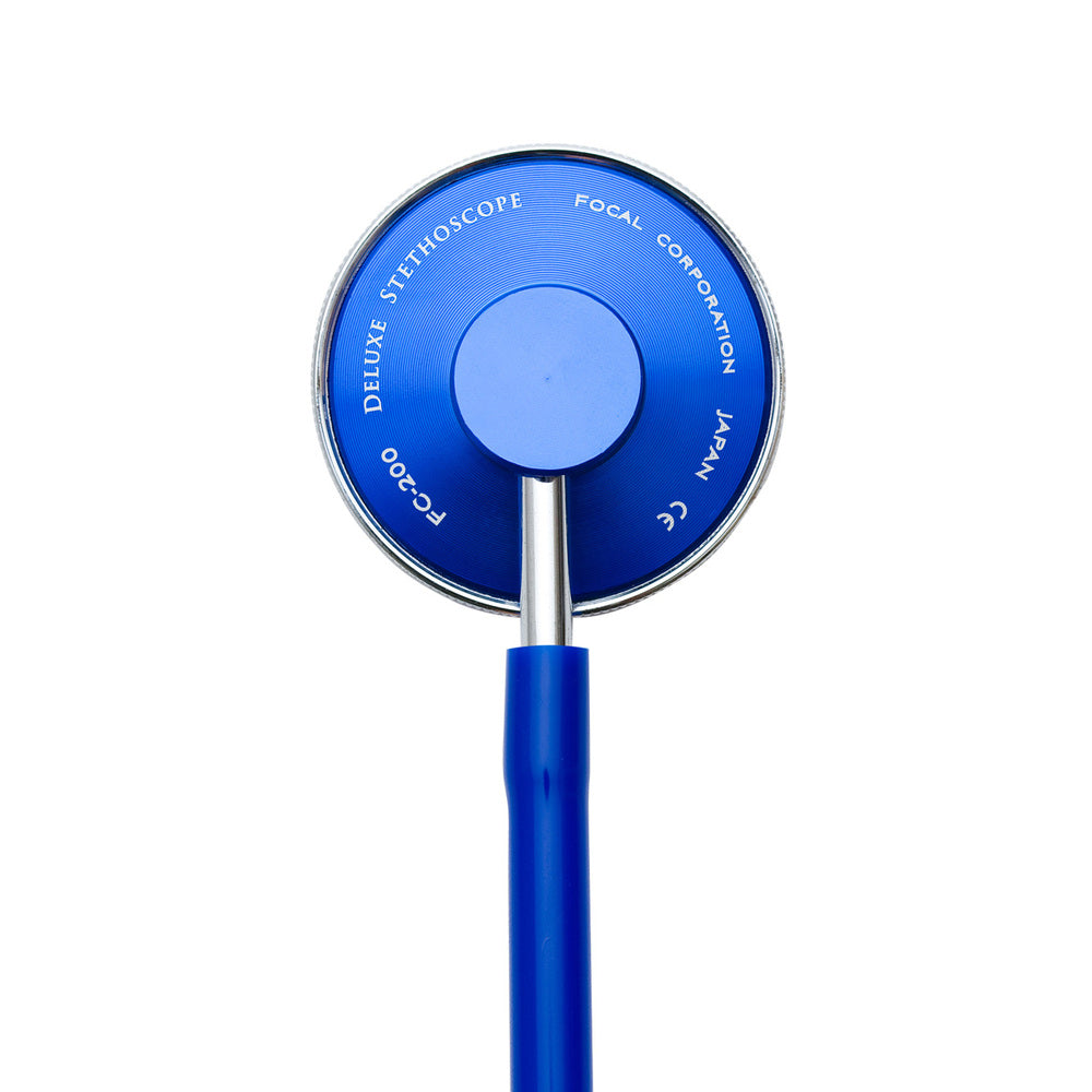 FOCAL Single Head Stethoscope FC-200 Blue 1 piece