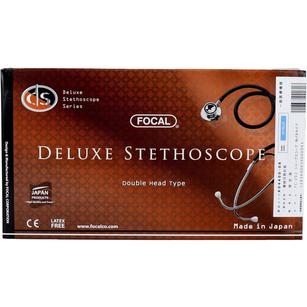 FOCAL(포컬) 더블 헤드 청진기 FC-202 스카이블루 1개