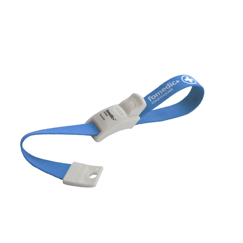 포메딕 플러스 라텍스 프리 원터치 구혈대 CL-200 라이트 블루 1개