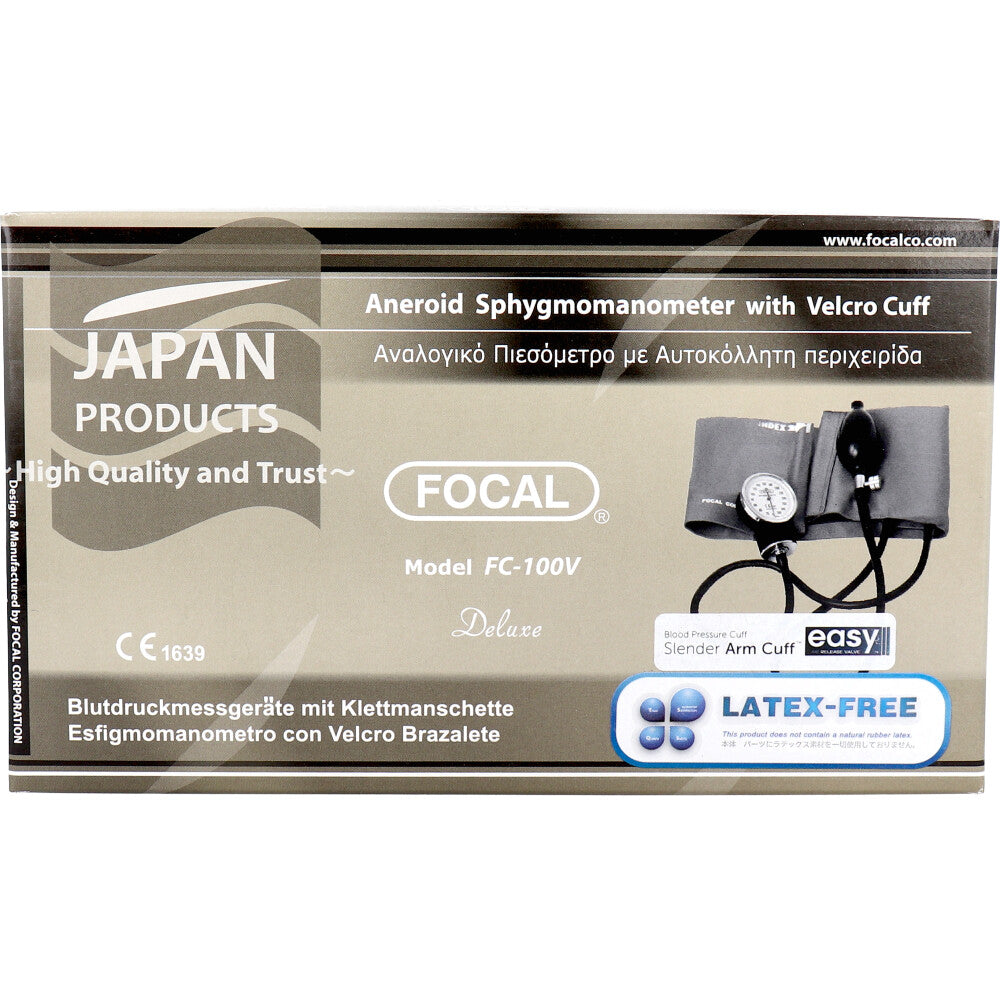 FOCAL 아네로이드 혈압계 FC-100V 슬렌더 암(팔뚝용) 1개