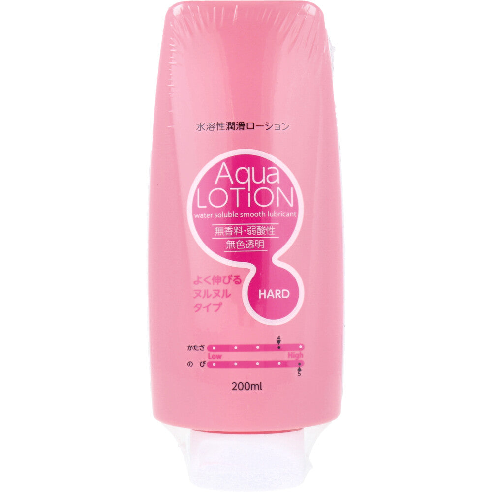【アウトレット】アクアローション 水溶性潤滑ローション ハード よく伸びるヌルヌルタイプ 200mL 1 個