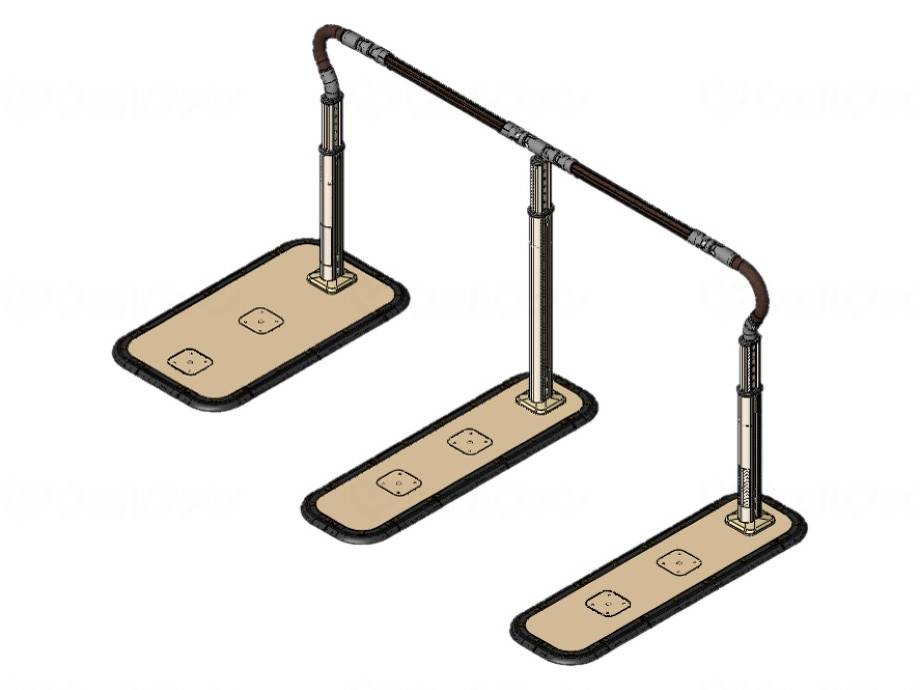 파나소닉 케이프 라이프 보행 서포트 난간 스무디 한손 난간 1700 타이프