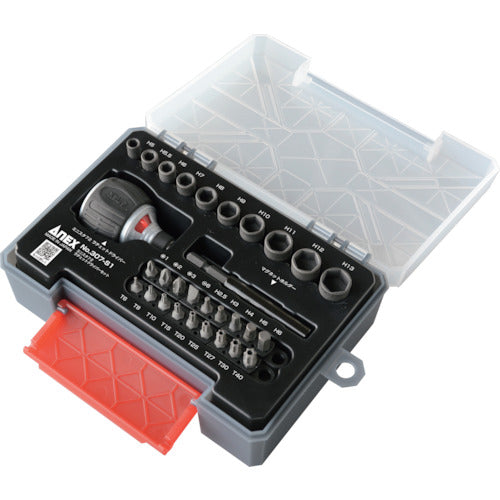 Annex Minista 72 Ratchet Driver Set 307-S1 1 piece
