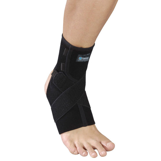 Ankle Rescue Cross Support Ankle Support Black L Size 1 pc
