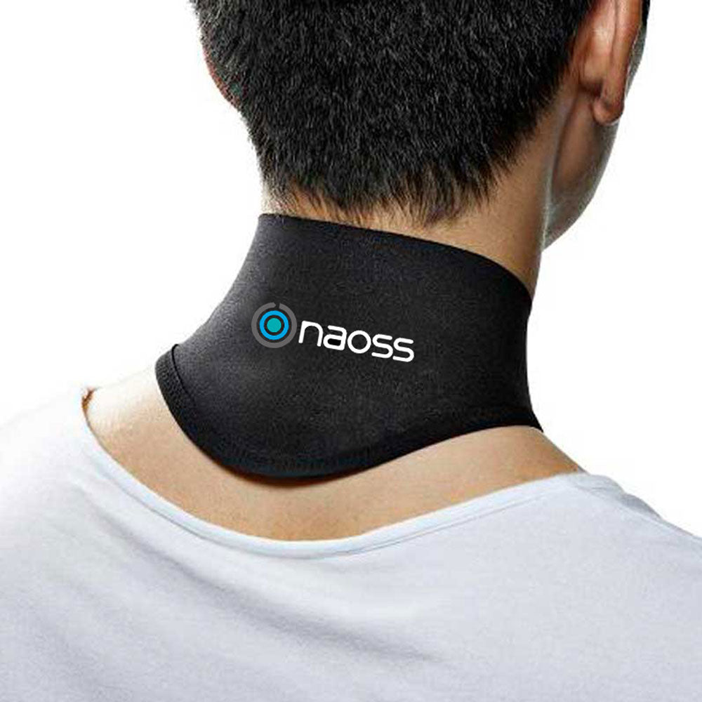 Skin sensation supporter for neck, all-in-one neck, black, size L, 1 piece