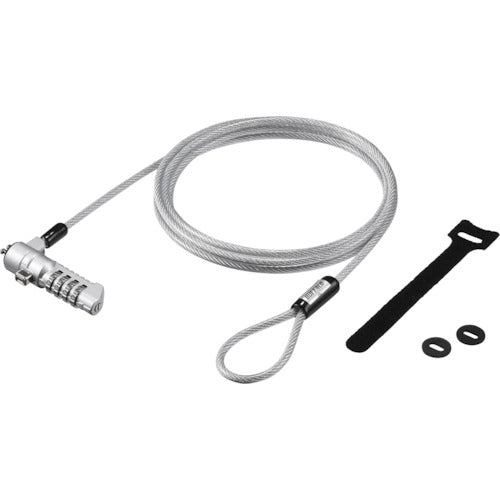 ＢＡＦＦＡＬＯ　ダイヤル式ワイヤーロック　Ｎａｎｏスロット対応　BLD4WNN　1 個