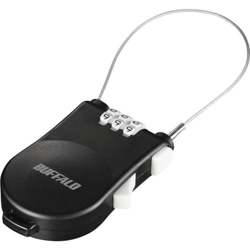 ＢＡＦＦＡＬＯ　ワイヤー巻き取り式ダイヤルロック　BSL10　1 個