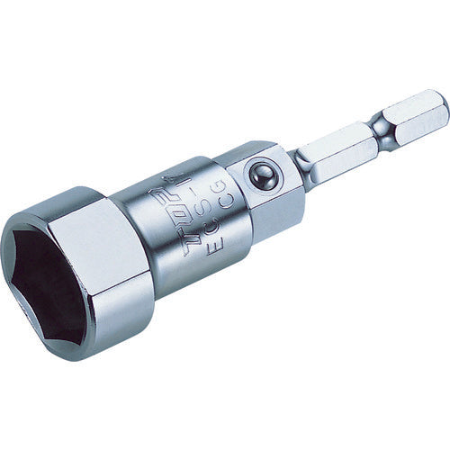 ＴＯＰ　電動ドリル用レースウェイ用ソケット　１７ｍｍ　ECS-17　1 個