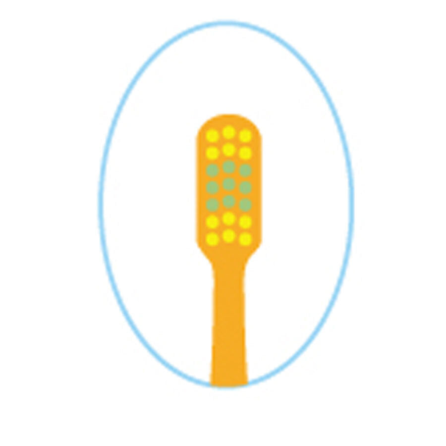 Mascot Cap Toothbrush with Suction Cup Shiba Inu 1 Piece 1 pc