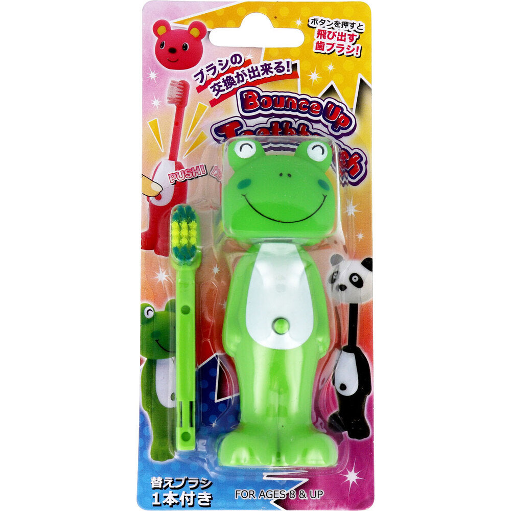 바운스업 칫솔 교체 브러시 포함 개구리 1개 + 1개 1개