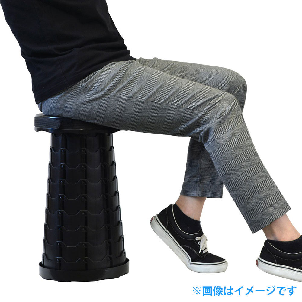 【アウトレット】折りたたみスツール カーキ 1 個