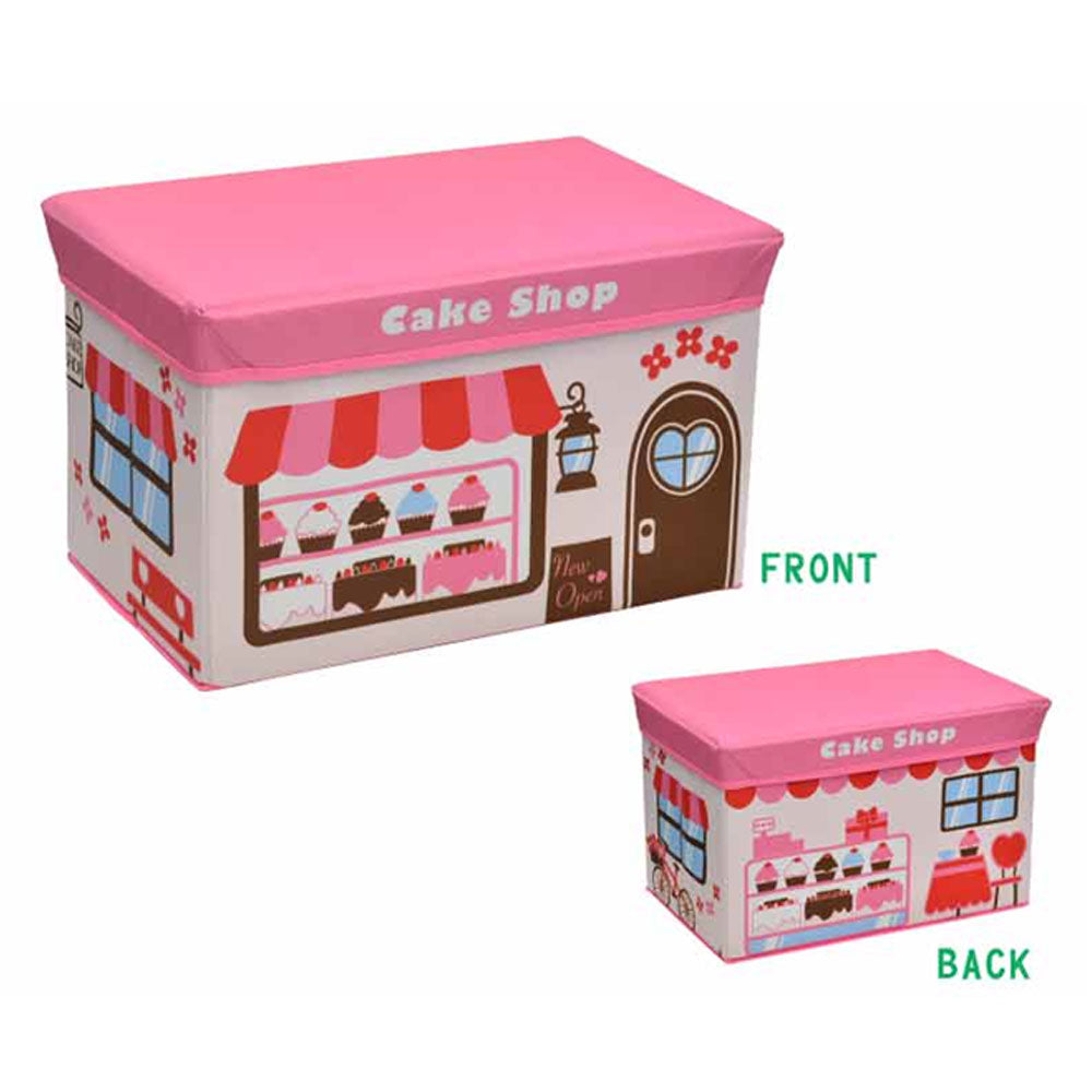 [メーカー欠品]ストレージボックススツール ケーキショップ 1 個