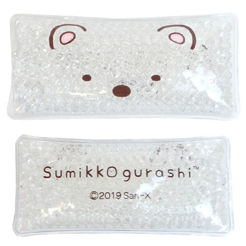 [シーズン終売]つぶつぶ保冷剤 長角 すみっコぐらし しろくま 1個入 1 個